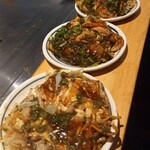 鉄板焼ＢＡＲ ぎんくら - とある日の私のお好み焼のノルマ(笑)8分割にして7枚食べた