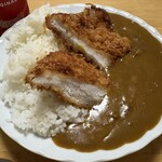 TRIAL - 料理写真:チキンかつ on CoCo壱さんのレトルトポークカレーライス
