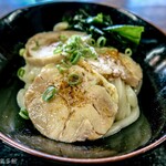 ヨコクラうどん - 鶏チャー葱炙油うどん