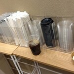 無印良品 - シュガー/ミルク/ストロー/マドラー/蓋/紙ナプキン