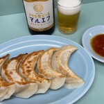 みんみん - みんみん(餃子、ビール)