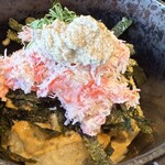 紅ズワイガニらぁ麺 まるはち屋 - 