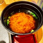 とんかつ 大蔵 - 味噌汁