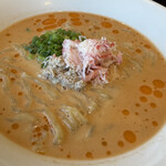 紅ズワイガニらぁ麺 まるはち屋 - 