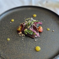 Ristorante Crocifisso - 鰹のカルパッチョ　カポナータソース