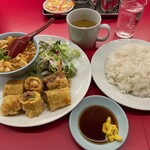 南海飯店 - 春巻定食