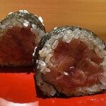 佐野鮨 - 藤田さんのまぐろの太巻き