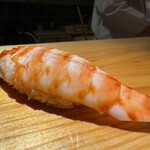 佐野鮨 - 車海老　（追加