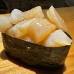 佐野鮨 - 小柱　（追加