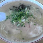 珉子ラーメン - ラーメン６００円 これにおにぎりが最高だ！(*ﾟ∀ﾟ)=3