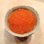 すし岩瀬 - Ｈ26.9 イクラご飯