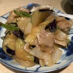 満留賀 - みそナス炒め　絶品‼️