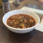 中国旬菜 茶馬燕 - ランチコース・メインの陳麻婆豆腐