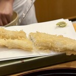 天ぷら 車 - 穴子