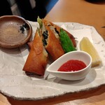 まんまる - 鰻とチーズの包み揚げ（1,050円）