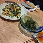 やんばるダイナー - 海ぶどうとゴーヤチャンプルー