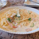 シャンドール - 貝柱とエビのクリームソース（大盛り）