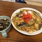 鳥忠食堂 - 中華丼