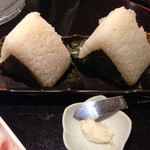 長堂屋 - おにぎり+ガーリックラード