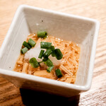 博多焼き鳥・野菜巻き・もつ鍋 かつぎや - なめたけおろし