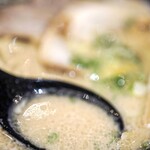 福井らーめん 五目亭 - スープ