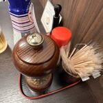 うなぎ　はす沼 - 粉山椒とミルで砕く実山椒があるのが憎い！