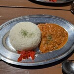 槍沢ロッヂ - 野菜キーマカレー1500円