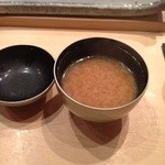 すし岩瀬 - Ｈ26.9 お椀 味噌汁