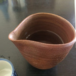 そば 法師人 - 木戸泉　半分は燗をつけて。。。