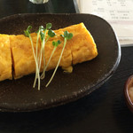 そば 法師人 - 厚焼き玉子　2個玉（550円）