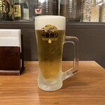 居酒屋ゆうゆう - キリン一番搾り 生（660円）