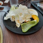 やきにく藤太 - 焼き野菜キャベツ多め