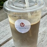 火の茶房 焼立てほうじ茶直売所 - 火の茶房　ほうじ茶ラテ