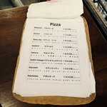 PIZZA BORSA - メニュー