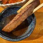 つぼやホルモン - レバー(500円)