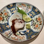 鮨 ひろ海 - お造り 内房真鯒・岩手蛸