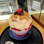 セボン丸三 - ベリーパイかき氷(粉糖と上のベリーソースなし)