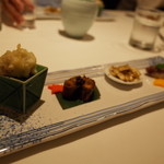 東郷 - 前菜4種 2014.9.2x
