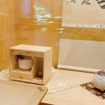 茶房 庭テラス - 壁一面がショーウィンドウ