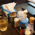 太光庵 - 卓上調味料　　しっかり灰皿も…