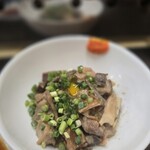 スタミナ苑 - もつ煮込み塩味