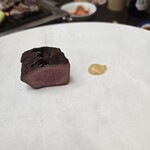 スタミナ苑 - ハツのタタキ