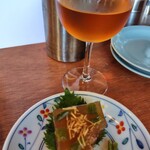 酒とワイン ナユタ - つまみかけ失礼。煮凝り