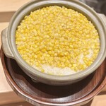 和 のぎ - とうもろこしの土鍋ごはん