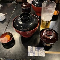 菊屋 - 配膳時の状態