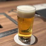 東京焼肉 黒木 - ビール