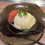 東京焼肉 黒木 - シャーベット