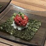 東京焼肉 黒木 - 手巻き寿司