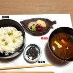 湯回廊 菊屋 - 豆の風味がハマる