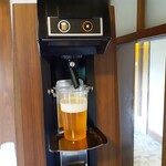 湯回廊 菊屋 - もはや私専用のビールサーバー
